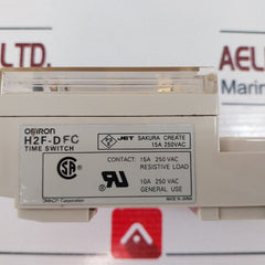 Omron H2f-dfc Time Switch 100-120V Ac