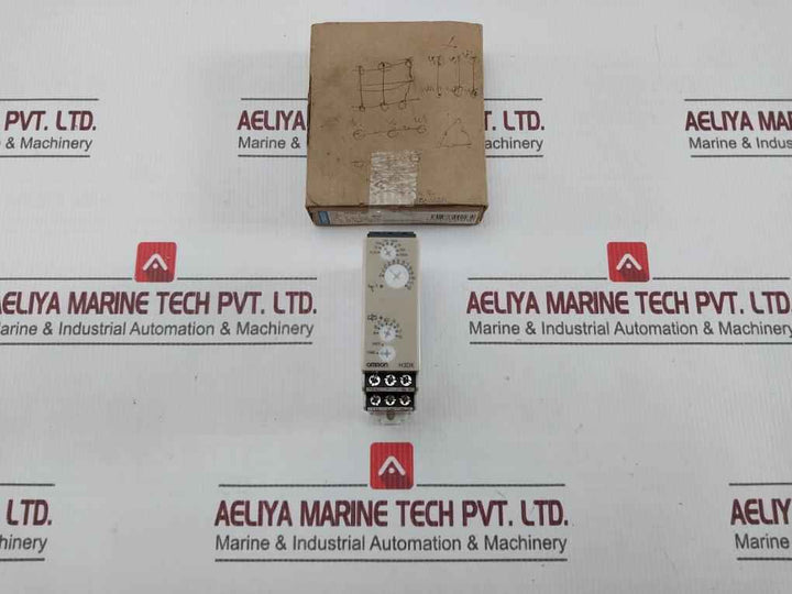 Omron H3Dk-m2 Timer 24-240V Ac/Dc,50/60Hz,6.6Va New