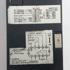 Omron H7Cx-a Digital Preset Counter 100–240 Vac 50/60 Hz 9.4Va Max