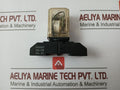 Omron Mk2P Relay With Socket Base 24Vdc 430 Ohm