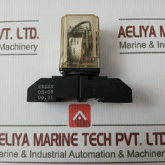 Omron Mk2P Relay With Socket Base 24Vdc 430 Ohm