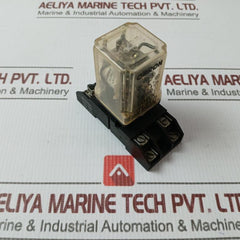 Omron Mk2P Relay With Socket Base 24Vdc 430 Ohm