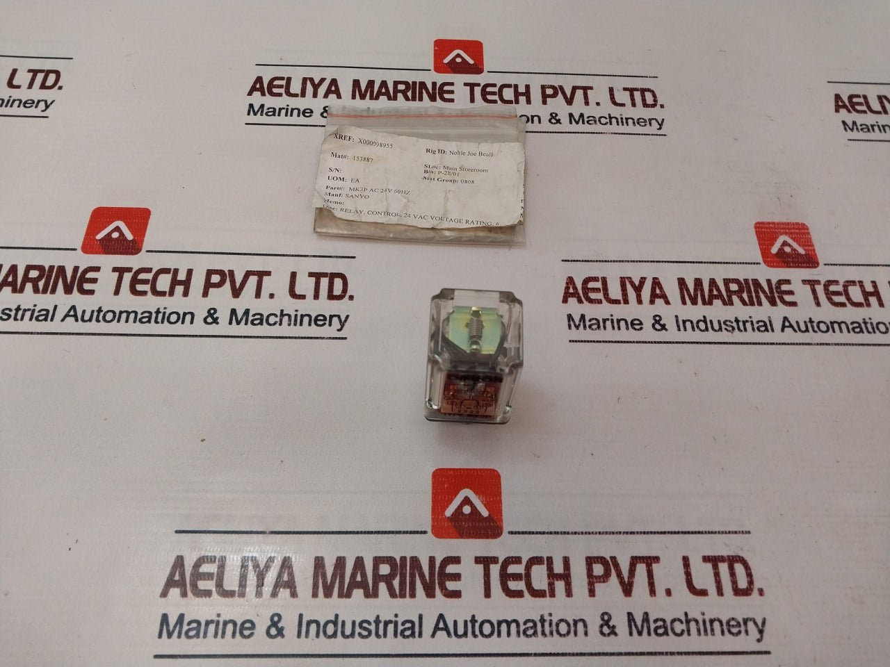 Omron Mk3P Control Relay 24V Ac 60 Hz