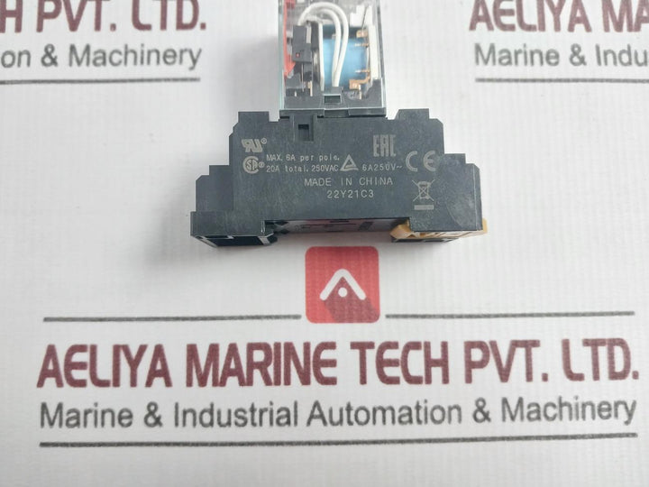 Omron My4N-d2 Miniature Power Relay 20A Total 250Vac