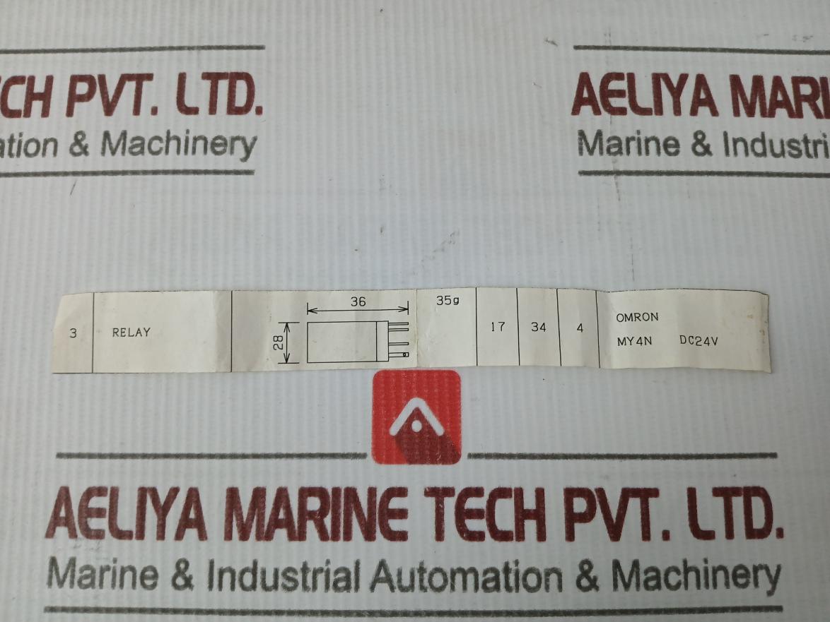 Omron My4N Miniature Power Relay.