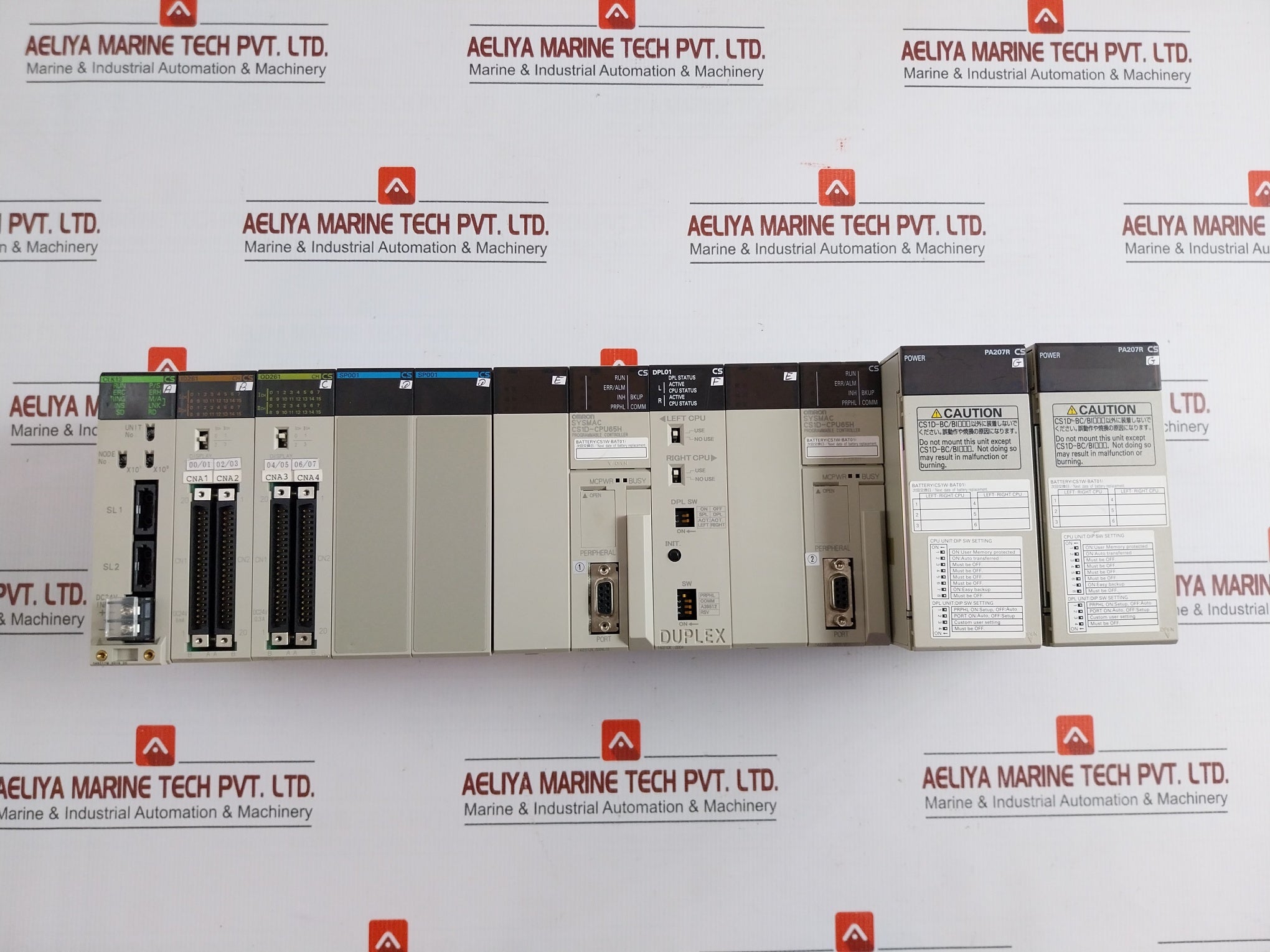 Omron Plc Controller System Cs 1W-id261, Cs 1W-od261, Cs1W-sp001 Cs1W-clk13