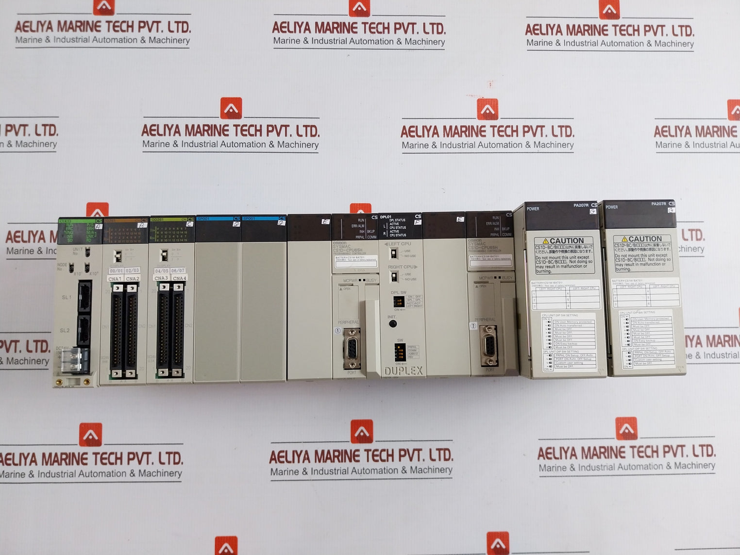 Omron Plc Controller System Cs 1W-id261, Cs 1W-od261, Cs1W-sp001 Cs1W-clk13