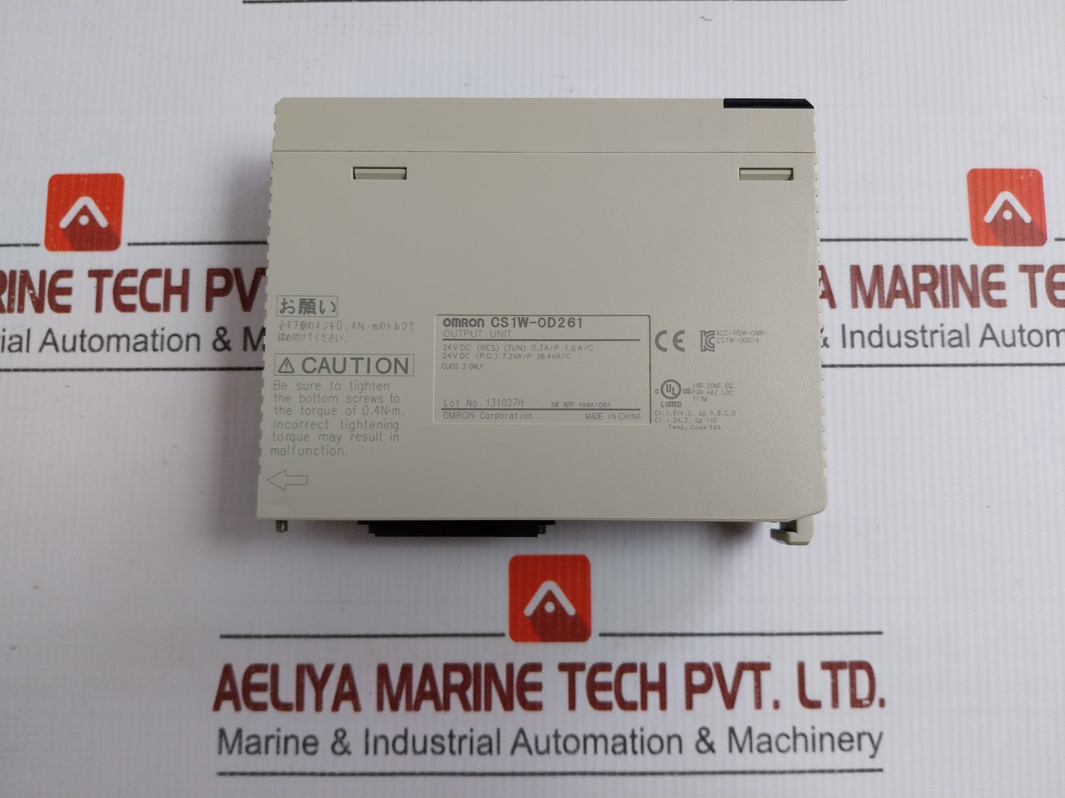 Omron Plc Controller System Cs 1W-id261, Cs 1W-od261, Cs1W-sp001 Cs1W-clk13