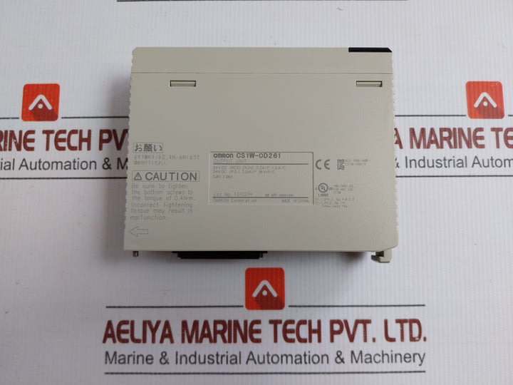 Omron Plc Controller System Cs 1W-id261, Cs 1W-od261, Cs1W-sp001 Cs1W-clk13