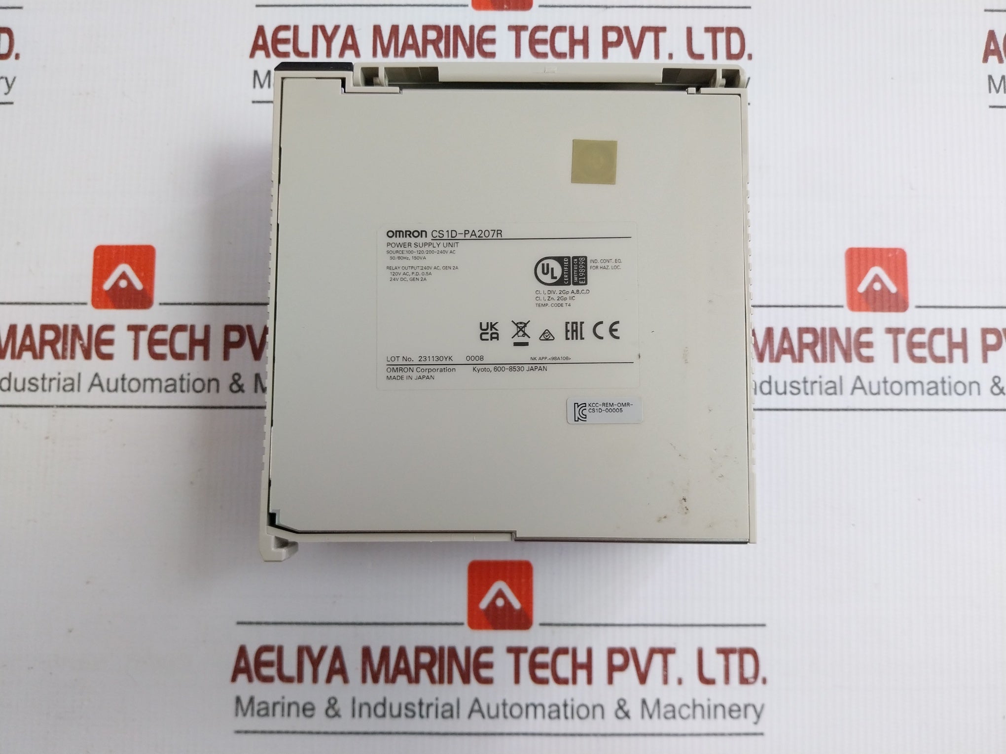 Omron Plc Controller System Cs 1W-id261, Cs 1W-od261, Cs1W-sp001 Cs1W-clk13