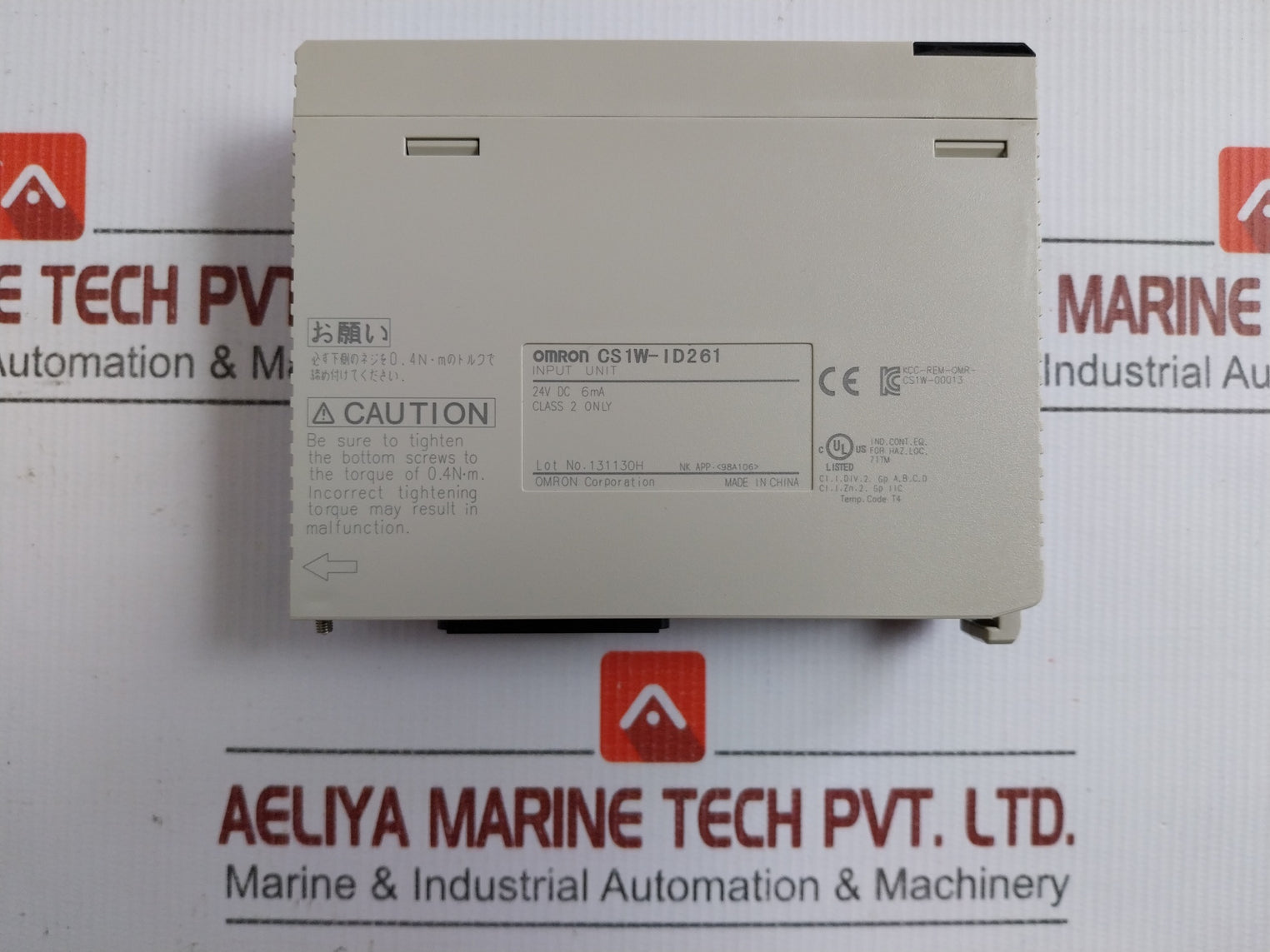 Omron Plc Controller System Cs 1W-id261, Cs 1W-od261, Cs1W-sp001 Cs1W-clk13
