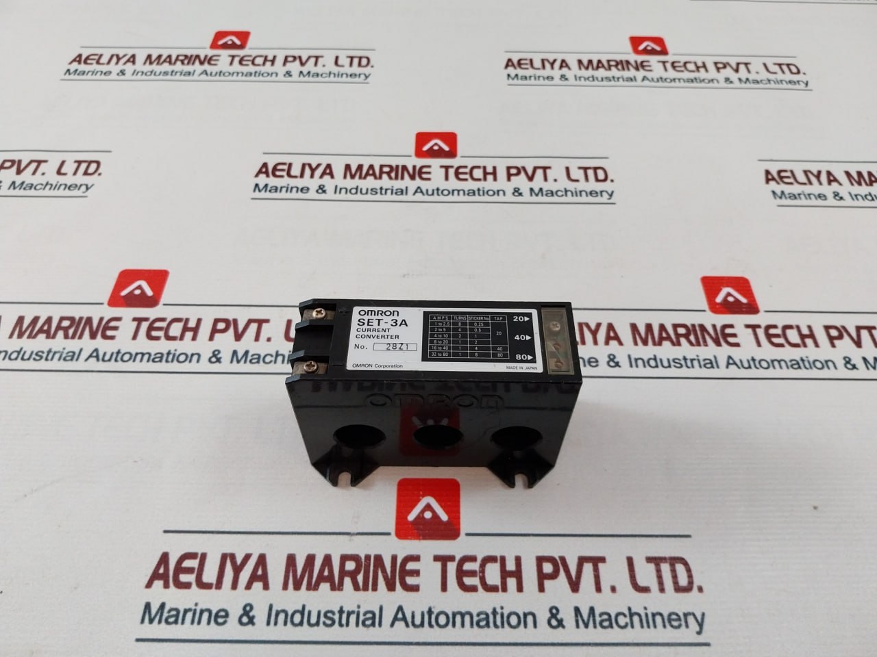 Omron Set-3A Current Converter 28Z1