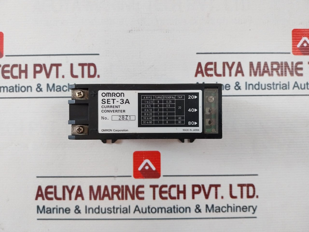 Omron Set-3A Current Converter 28Z1
