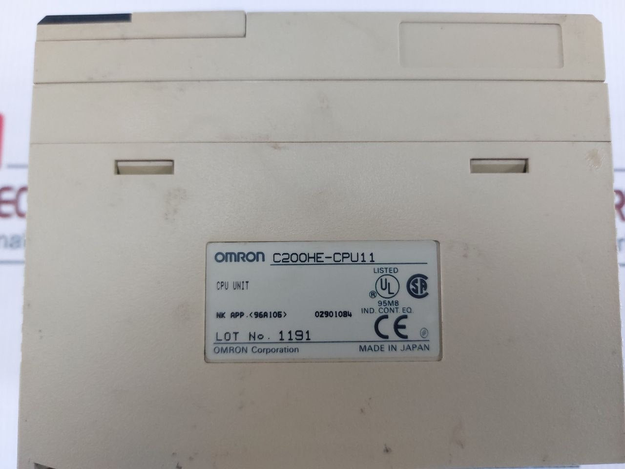 Omron Sysmac C200He Programmable Controller 24Vdc