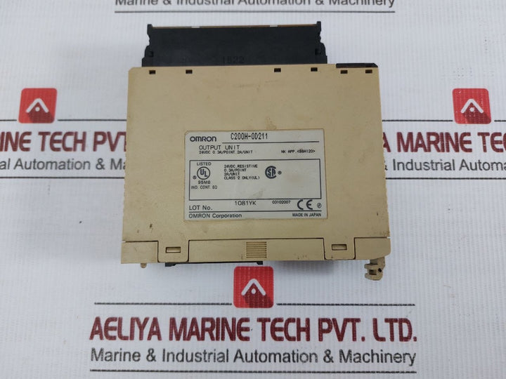 Omron Sysmac C200He Programmable Controller 24Vdc