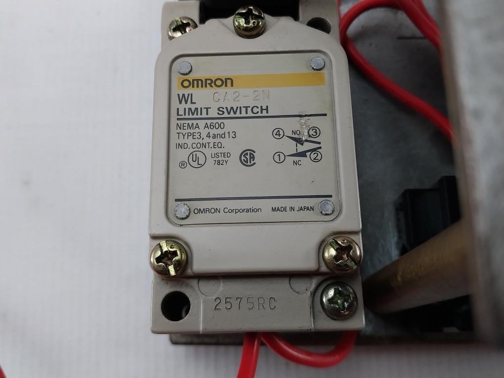 Omron Wl Ca2-2N Customized Safety Switch Assembly Nema A600