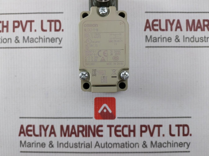 Omron Wlca2-y-n 2-circuit Limit Switch