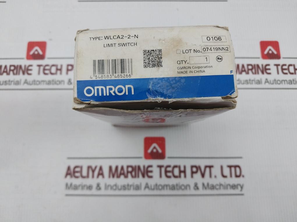Omron Wlca2-2-n Two-circuit Limit Switch 2A 250Vac