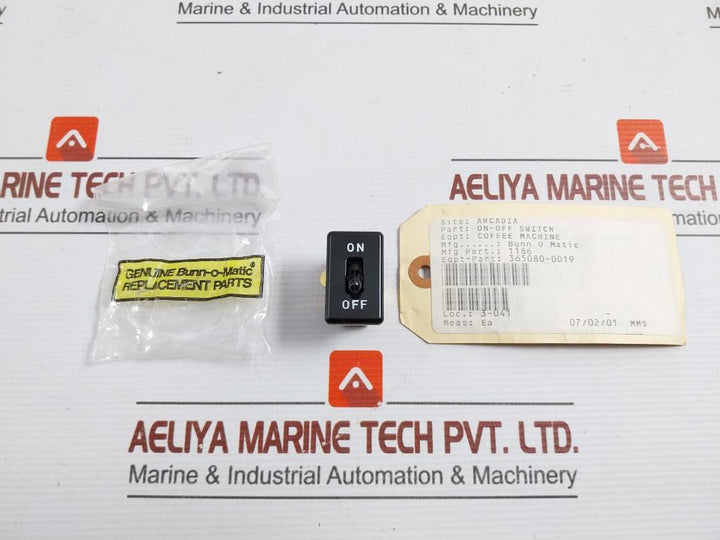 On-Off-Toggle-Switch-125-250-Vac-Carling-365080-0019-Lot-Of-2X-210572-3