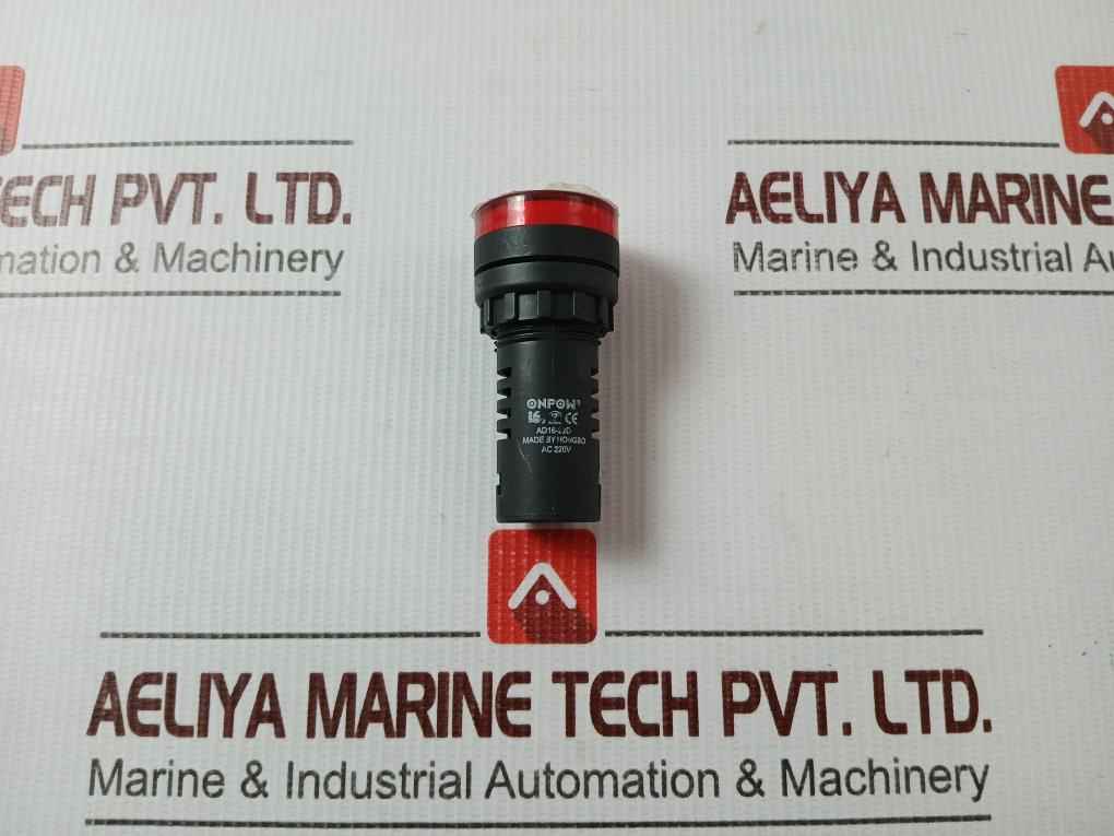 Onpow Ad16-22D Panel Indicator Light Pilot Lamp Ac 220V