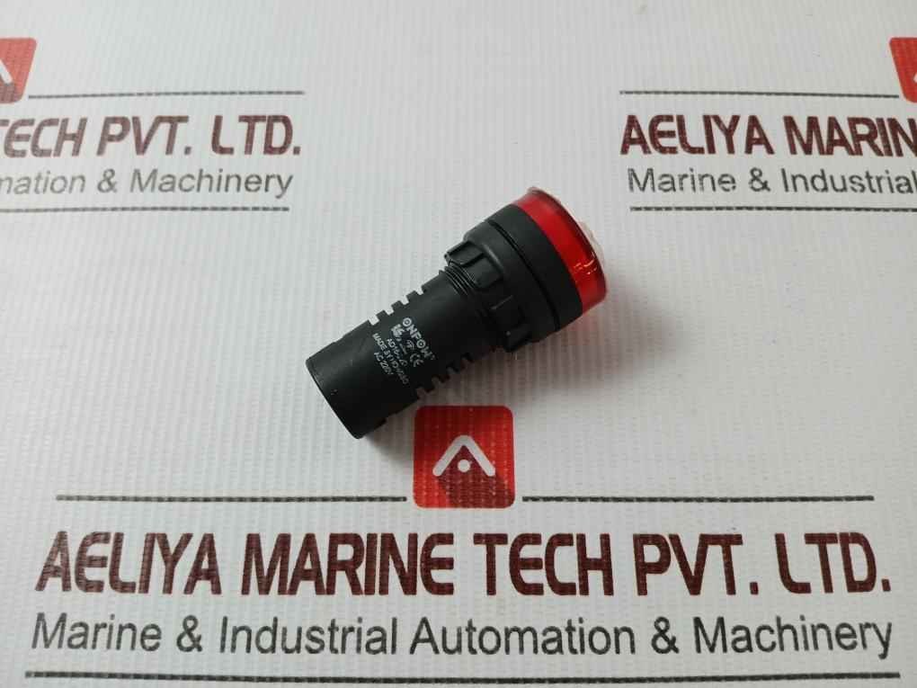 Onpow Ad16-22D Panel Indicator Light Pilot Lamp Ac 220V