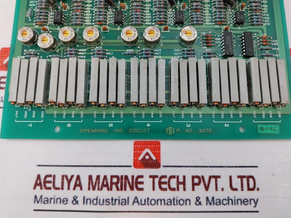 Openning Ind Circuit Board 247B