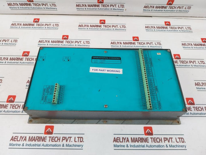 Operational Console +24V