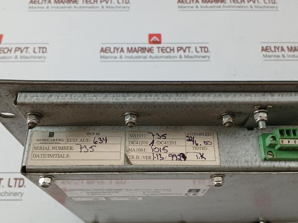 Operator Control Panel 8100192 Norcontrol