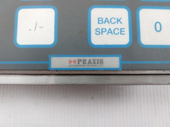 Operator Interface Panel 98.6.020.600 Praxis Automation 24V