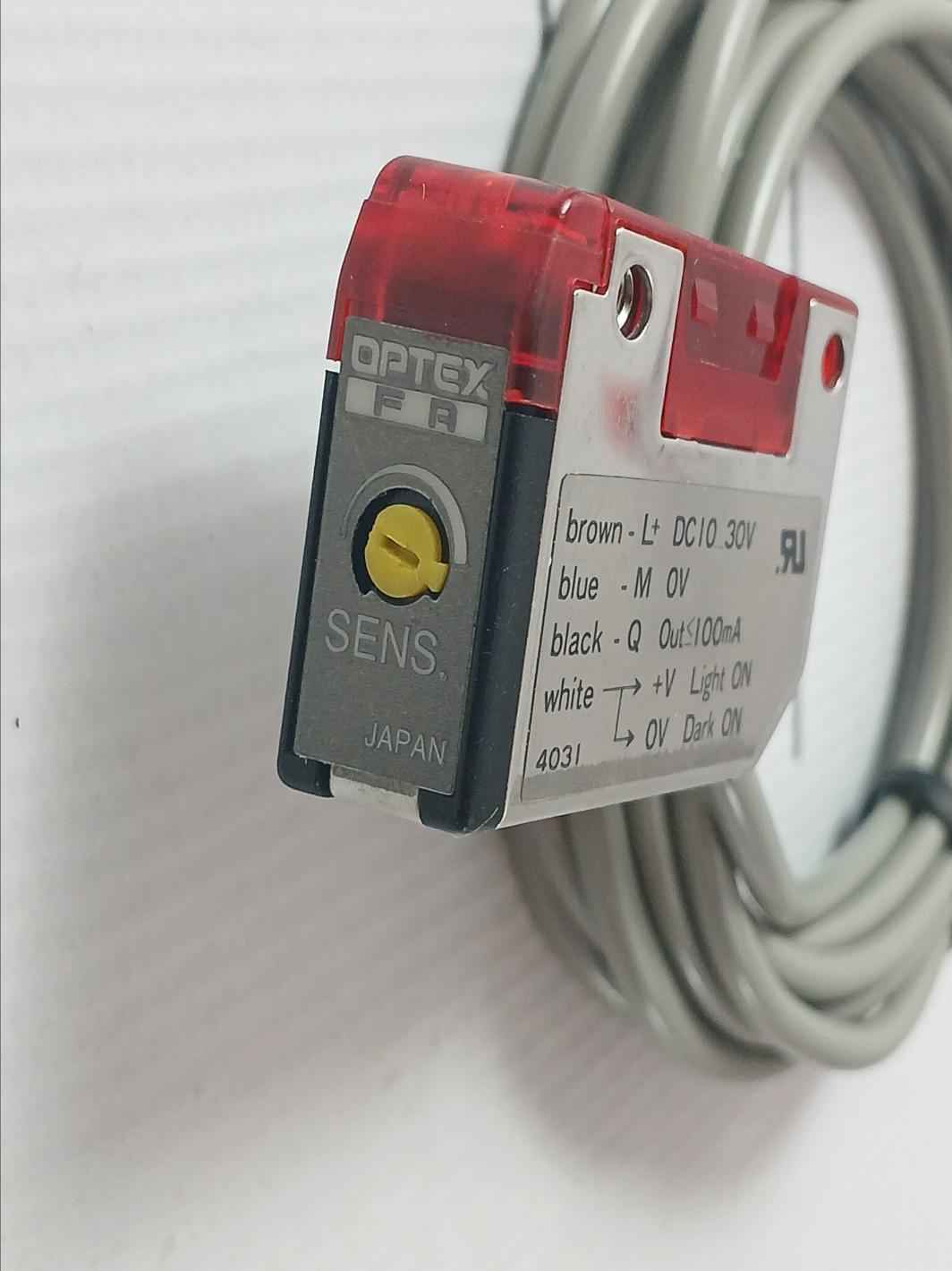 Optex Kr-q50N Photoelectric Sensor Dc 10-30V
