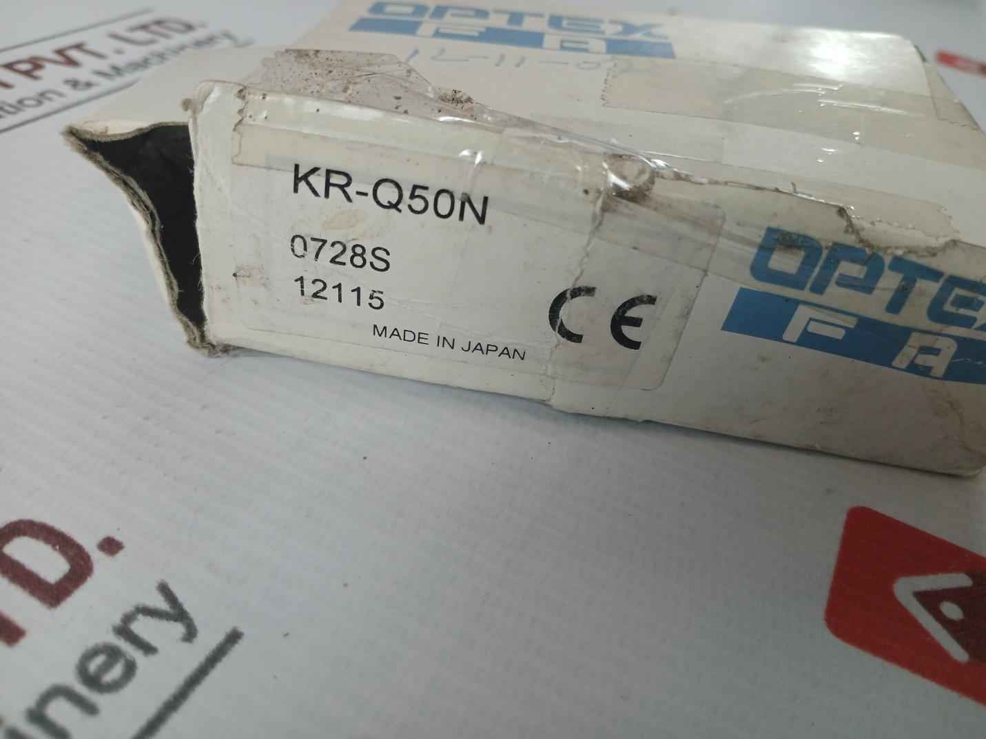 Optex Kr-q50N Photoelectric Sensor Dc 10-30V
