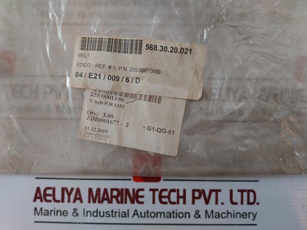 Optibelt-rb Pj 1355 Ribbed Belt, Zdi0001677/2