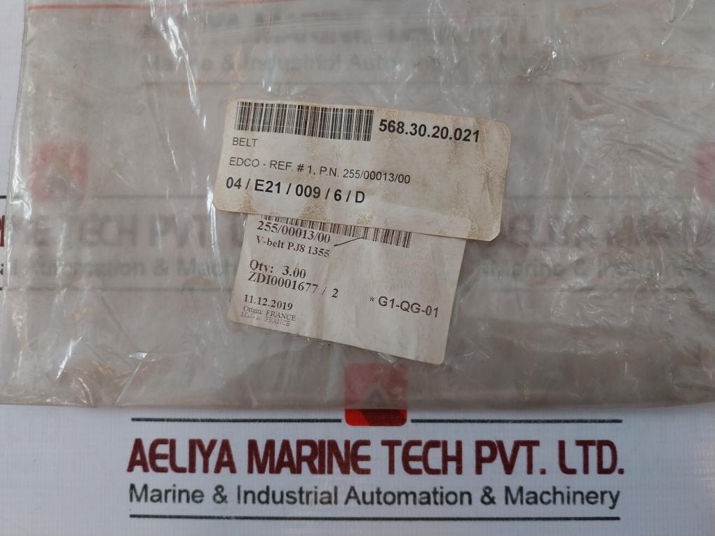 Optibelt-rb Pj 1355 Ribbed Belt, Zdi0001677/2