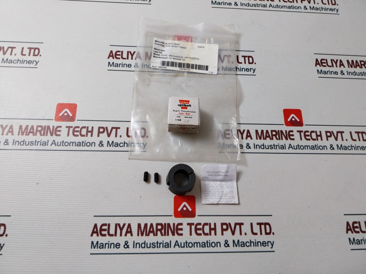 Optibelt 1108-20 Taper Lock Bush