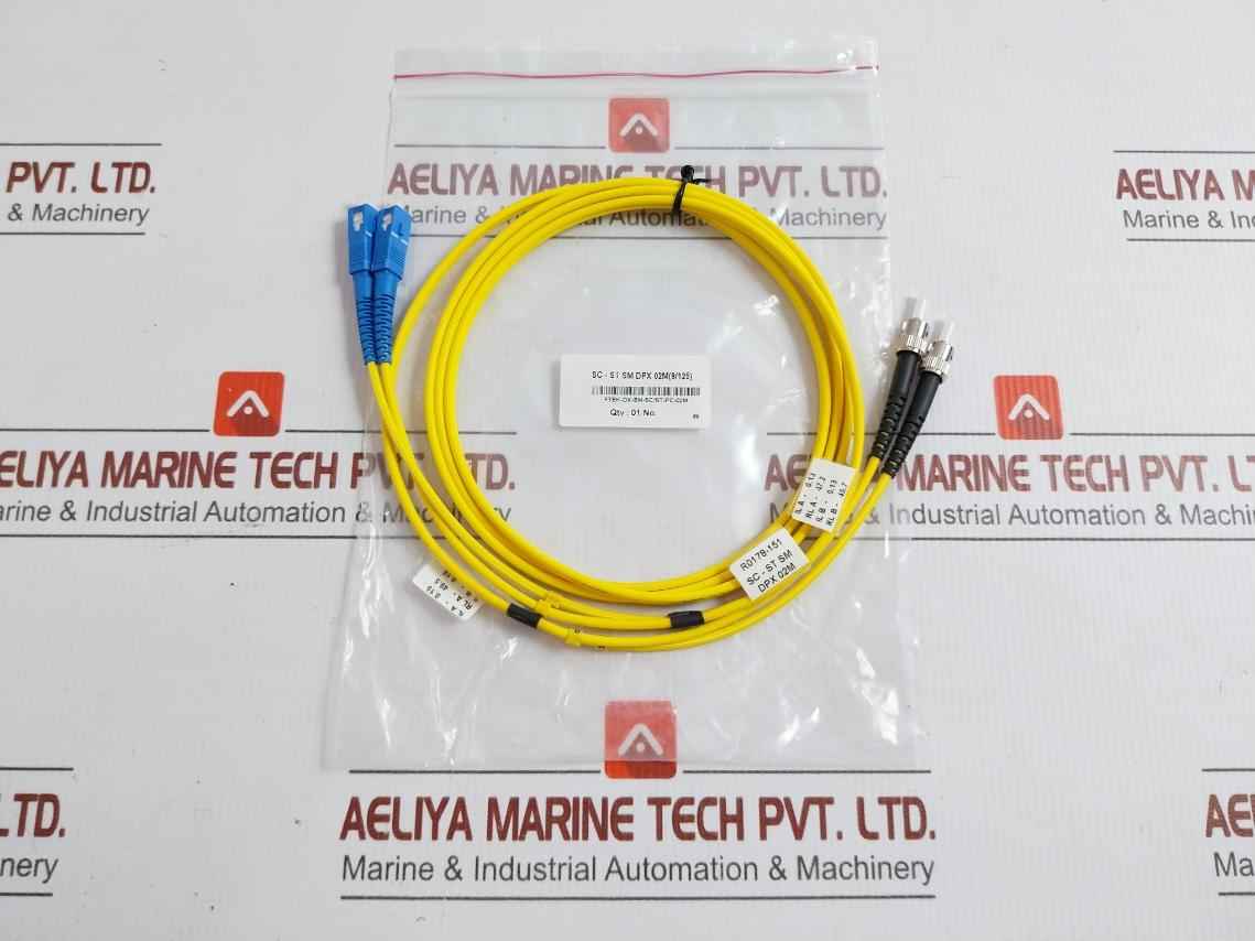 Optic Fiber Cable Ftek-dx-sm-sc/St-pc-02M Sc-st Sm Dpx 02M (9/125)