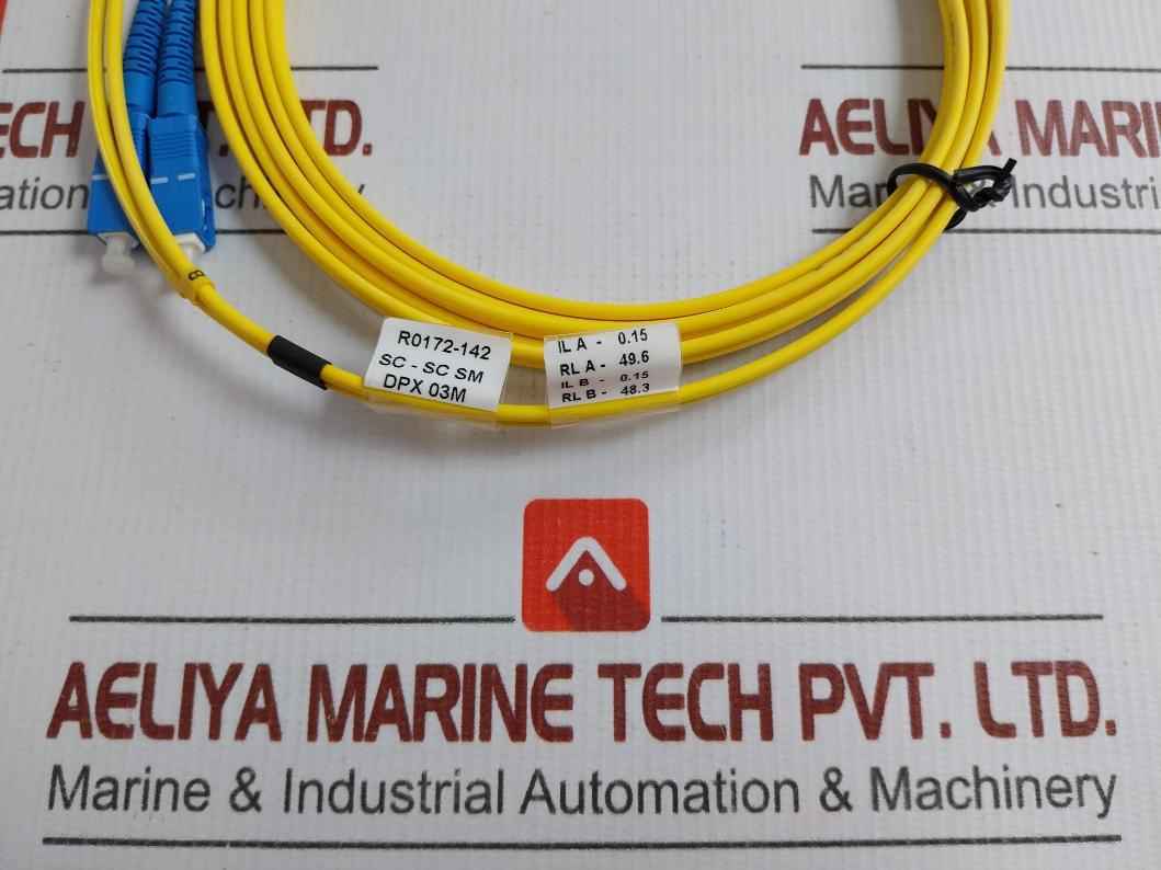 Optic Fiber Patch Cable R0172-142 Sc-sc Sm Dpx 03M (9/125)