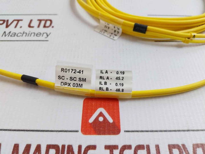 Optic Fiber Patch Cord R0172-41 Sc-sc Sm Dpx 03M (9/125)