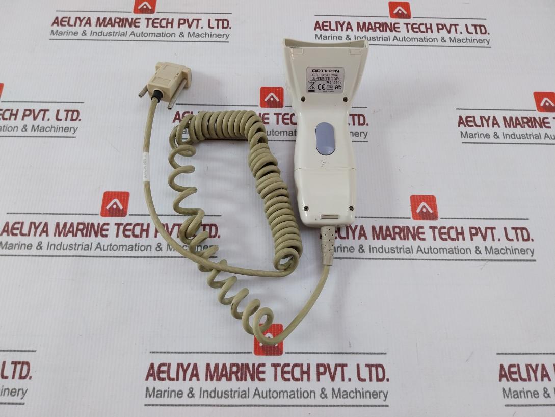 Opticon Opt-6125-Rs232c Barcode Scanner Rev-3