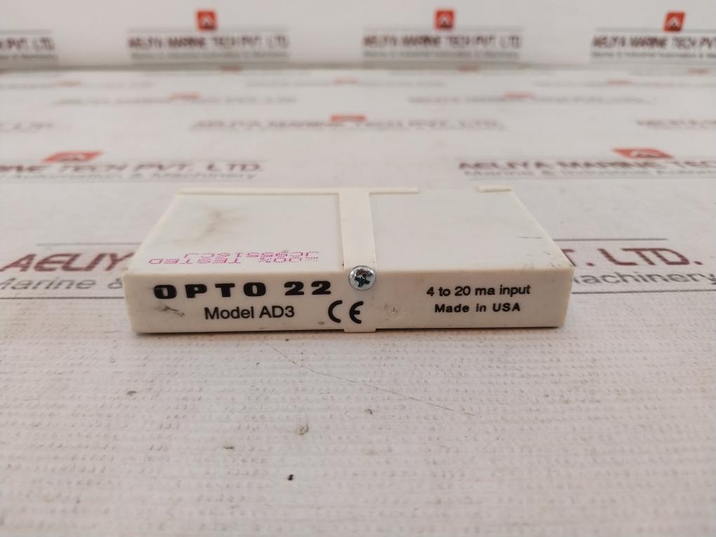 Opto 22 Ad3 Analog Input Module 4 To 20 Ma