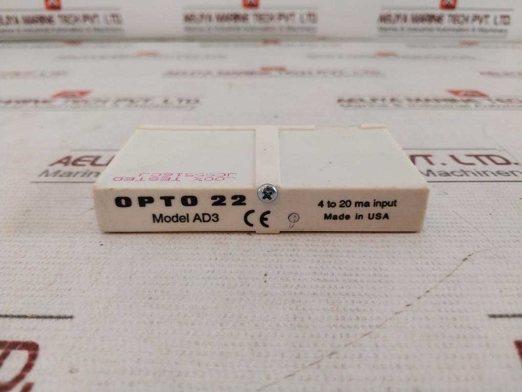 Opto 22 Ad3 Analog Input Module Jc95516Cj 4 To 20 Ma