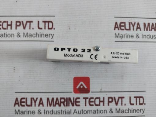 Opto 22 Ad3 Standard Analog Input Module Isolated Jc95516Cj