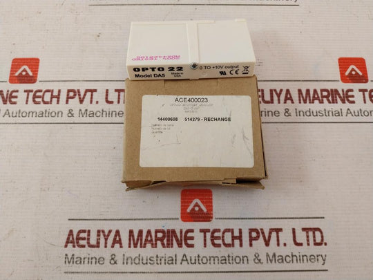 Opto 22 Da5 Analog Output Module Ana 0-10V Ad244291Dg