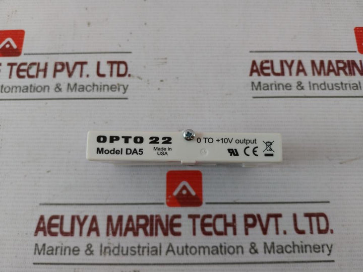 Opto 22 Da5 Analog Output Module Ana 0-10V Ad244291Dg