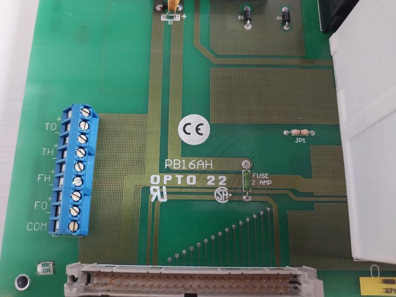 Opto 22 Pb16Ah 16-channel Analog I/O Mounting Rack Ad3 001774J 4 To 20Ma