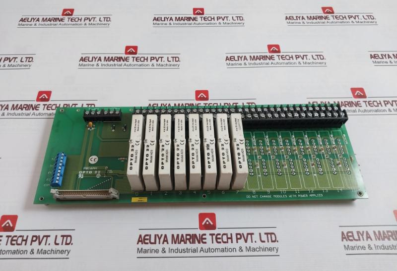 Opto 22 Pb16Ah 16-channel Analog I/O Mounting Rack Ad3 4 To 20Ma 94V-0