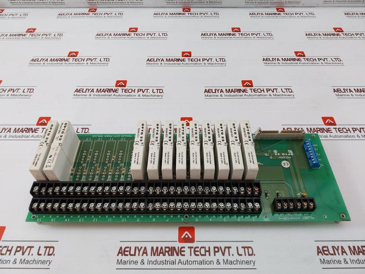 Opto 22 Pb16Ah Analog I/O Mounting Rack 001774J 1201 94V-0 4 To Ma
