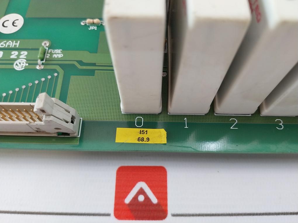 Opto 22 Pb16Ah Analog I/O Mounting Rack 001774J 1201 94V-0 4 To Ma