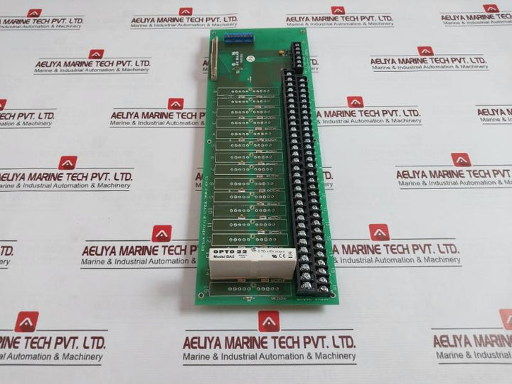 Opto 22 Pb16Ah I/O Mounting Rack 16-channel Analog 0 To 10V