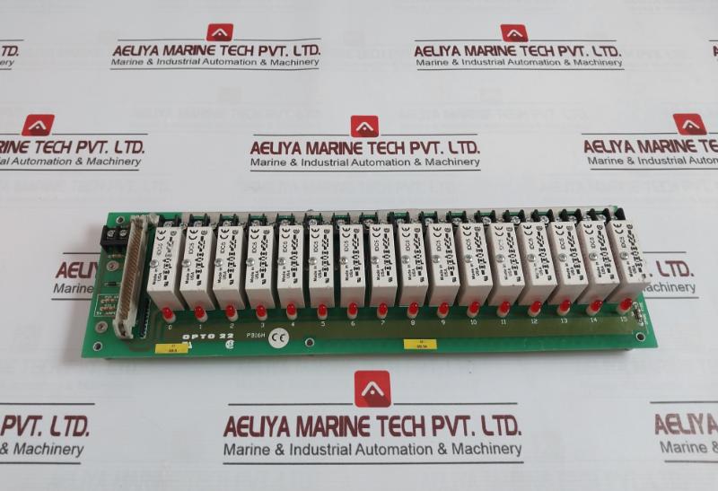 Opto 22 Pb16H 16 - Channel Rack With Header Connector 94V-0 001820D Idc5