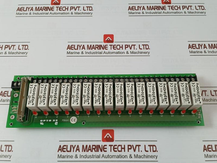 Opto 22 Pb16H 16-channel I/O Module Rack 001820D